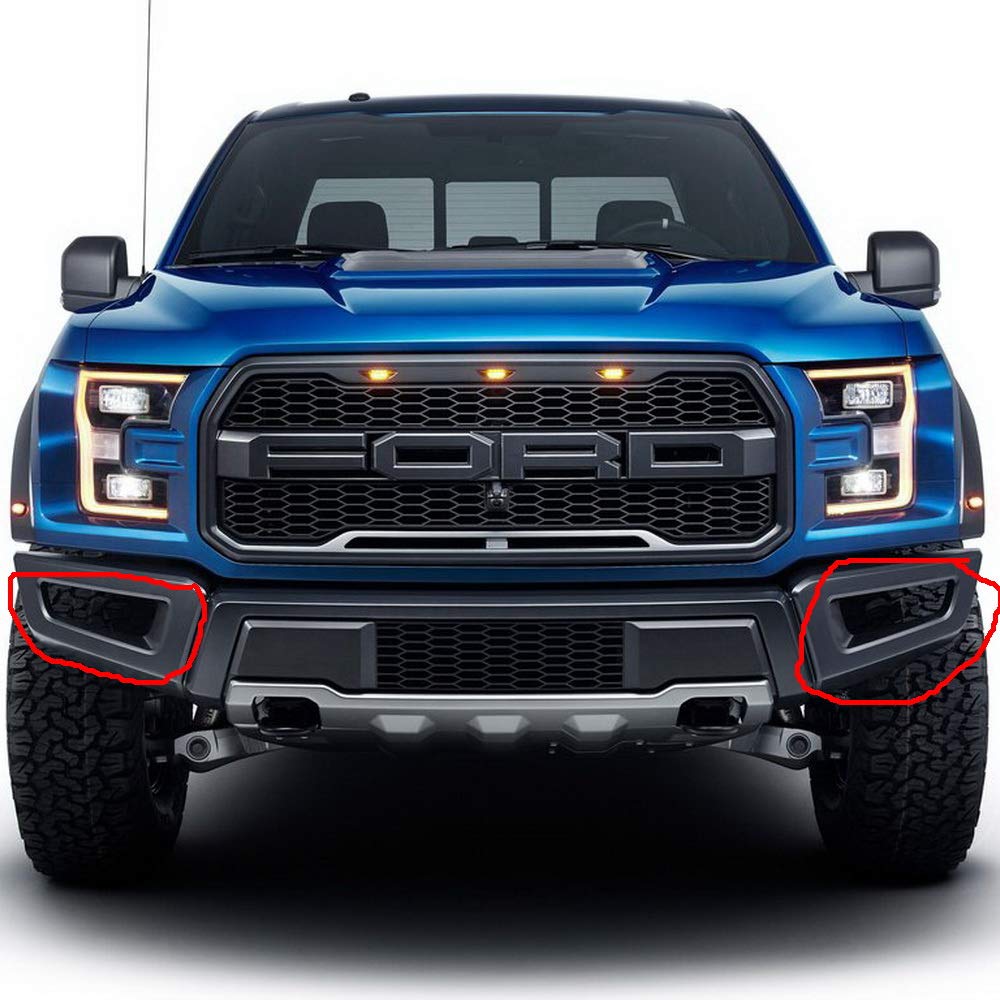 Światła LED do jazdy dziennej DRL do compatible for Ford F-150 Raptor 2017-2021, 6000K LED przedni zderzak DRL
