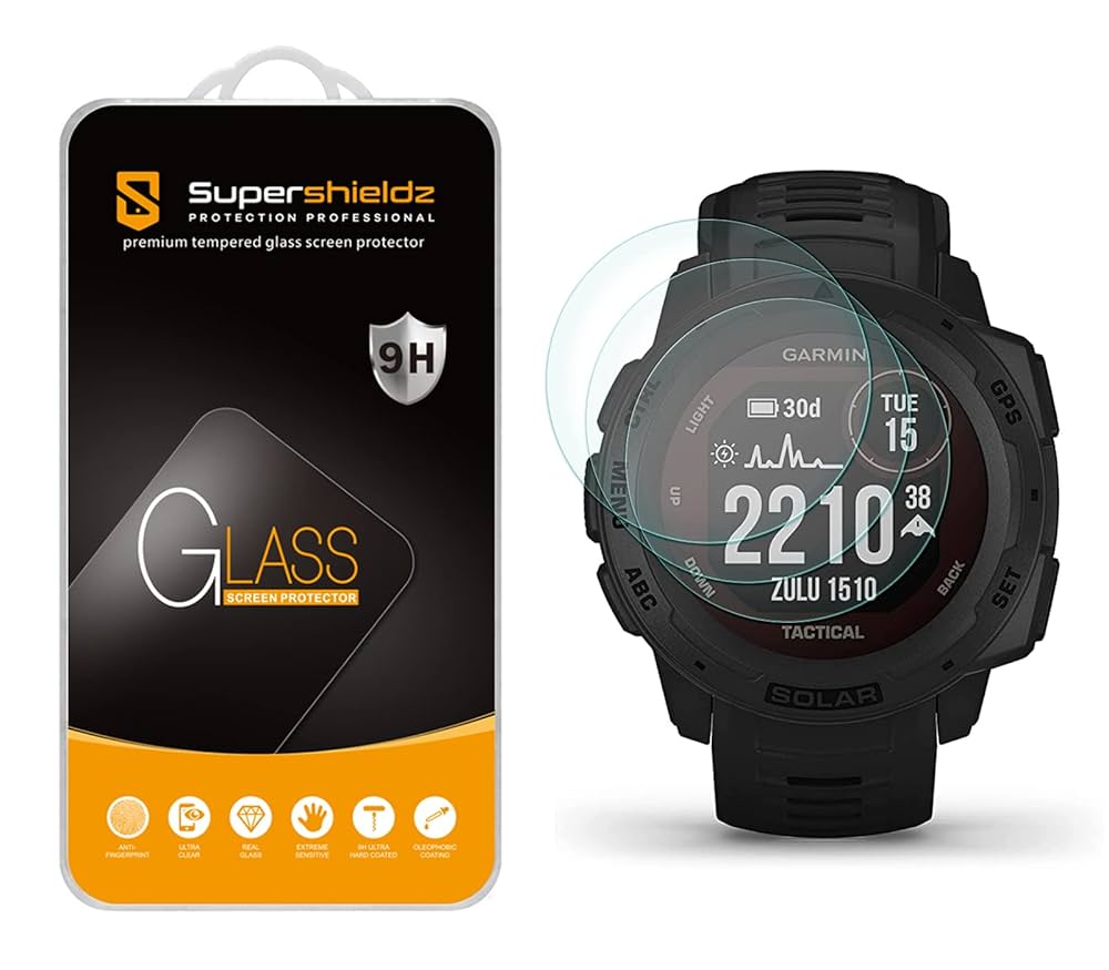 GARMIN instinct 2s【ソフトアクリルフィルム】 Amazon.com: Supershieldz (3 Pack) Designed for Garmin