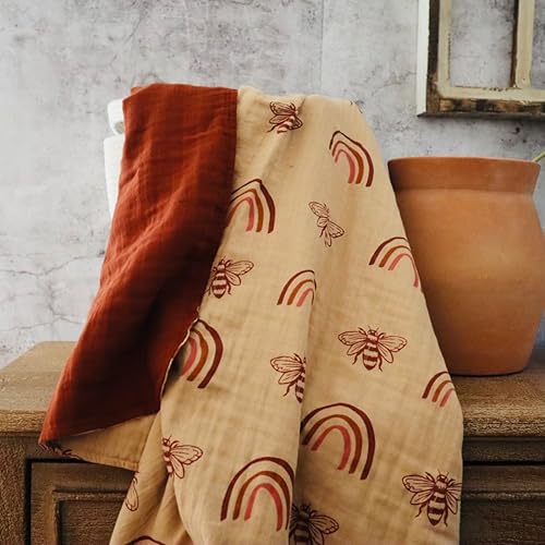 Miniatura 27 de Leyl&Ari Manta básica para niños pequeños Manta orgánica de bebé para niños y niñas Esenciales de género neutro para recién nacidos