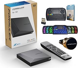 Formuler Z11 Pro Android 11 Dual Band 5G Gigabit LAN 2GB Ram 16GB ROM 4K + Extra 7 Colours Wireless Keyboard + Extra Magnetic Car Mount