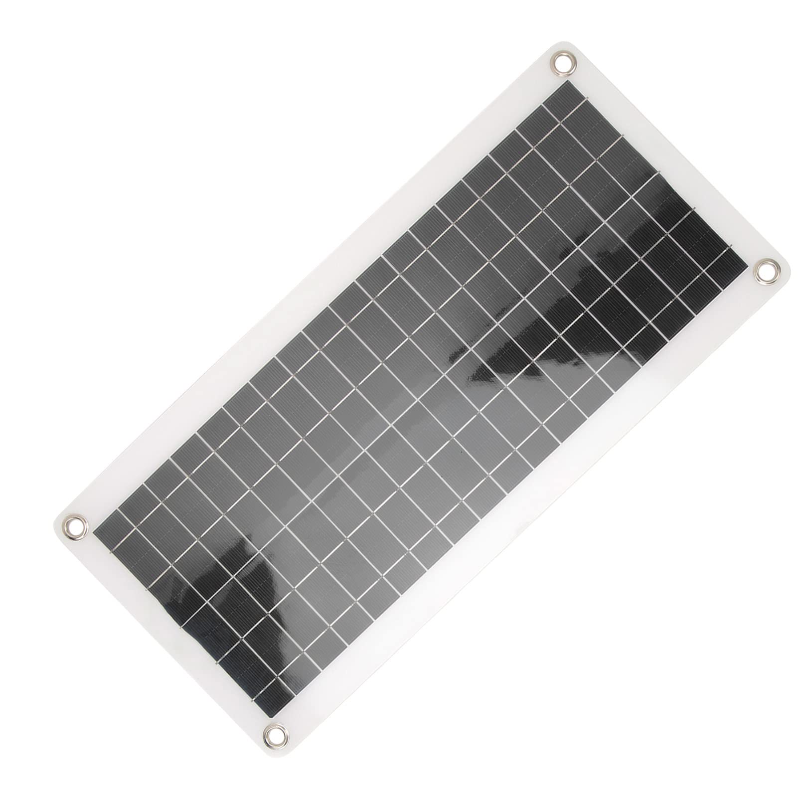 Kit Solare 12 V, Pannello Fotovoltaico in Polisilicio da 30 W con Regolatore 10 A e Inverter 220 W, Caricabatterie per Barca, Camper e Sistemi Elettrici Fuori Rete