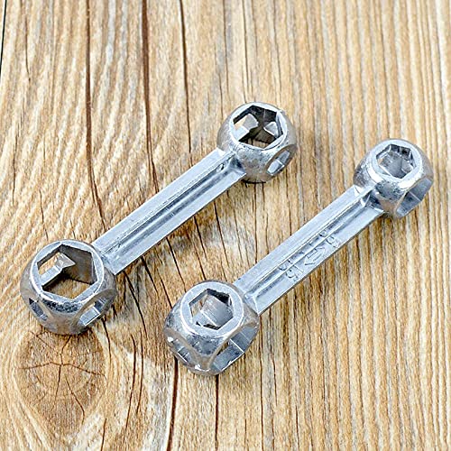 6-15mm 10 in 1 Zeshoek Bone Moersleutel 6-15mm Mini Draagbare Fietsfiets Reparatie Tool Torque Moersleutel Gaten Cycling Spanner Multi Tools Instrument tools