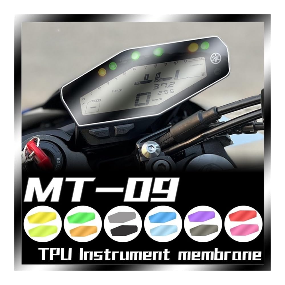 Pellicola Protettiva Per Cruscotto Yamaha MT-09 (2021-2023) – Anti-Graffio E Anti-Riflesso, In TPU