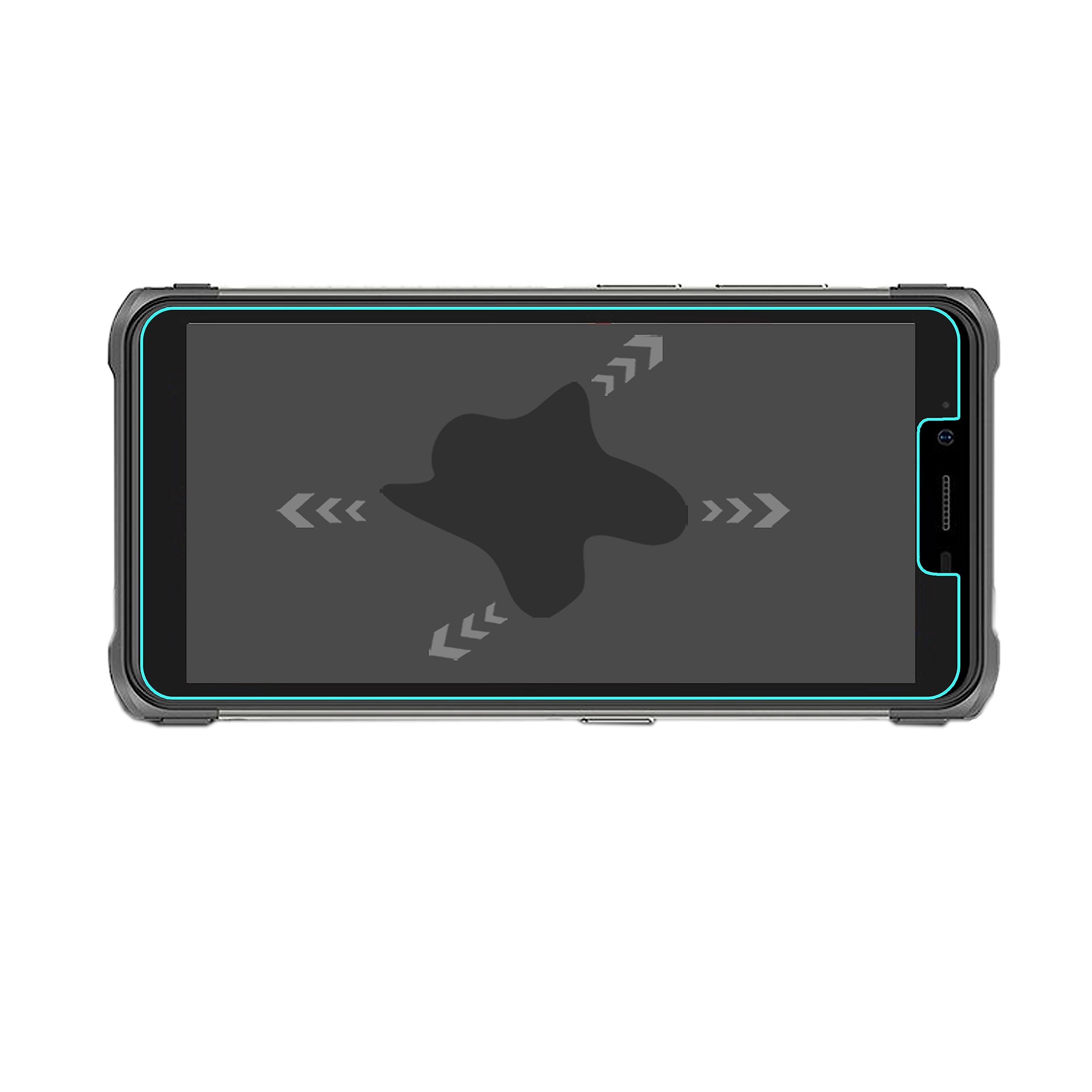 Mr.Shield Pellicola Protettiva In Vetro Temperato Per Ulefone Note 10 – [3 Pezzi] Anti Graffio 9H, Anti Impronte, Installazione Senza Bolle