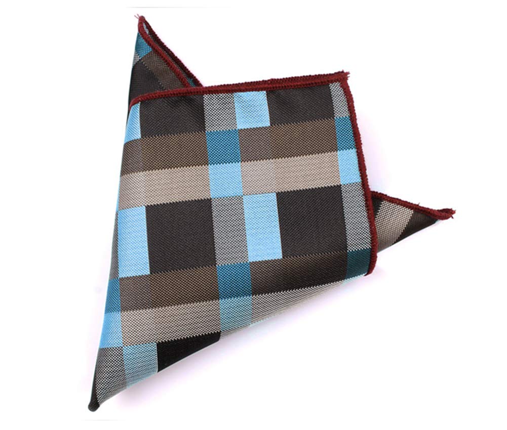 Kihatwin Skinny Ties for Mens Novelty Plaid Check Business Wedding Fashion Formal Neckties 2.7, Pocket Square, Bow Ties