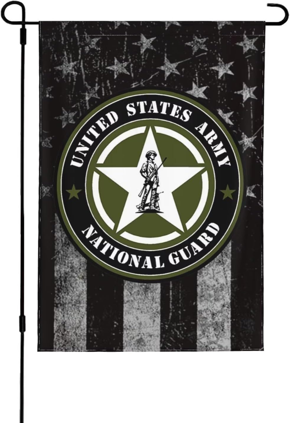 United States Army National Guard Garden Flag Indoor Outdoor Yard Decoration Flag Garden Flags 28x40in