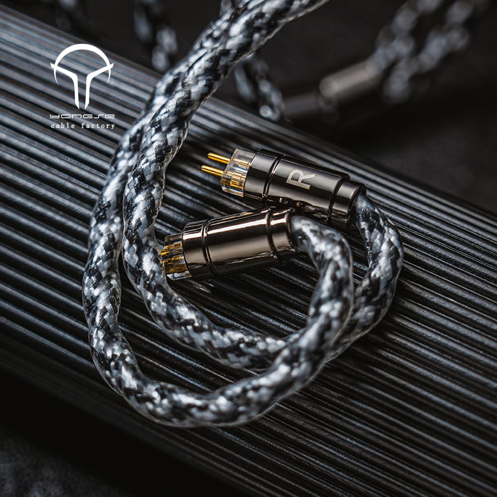 Amazon | Angelears Yongse YS101 6N銀メッキOCC 0.78 2pin 1.2m 4.4mm