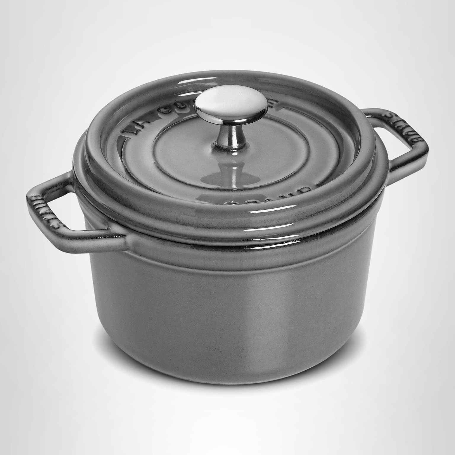 Amazon.com: Staub 1101618 Round Cocotte Oven, 6 1/4 inch, - 1 1/4