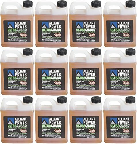 Alliant Power ULTRAGUARD Diesel Fuel Treatment - 12 Pack of 32 oz Jugs # AP0502