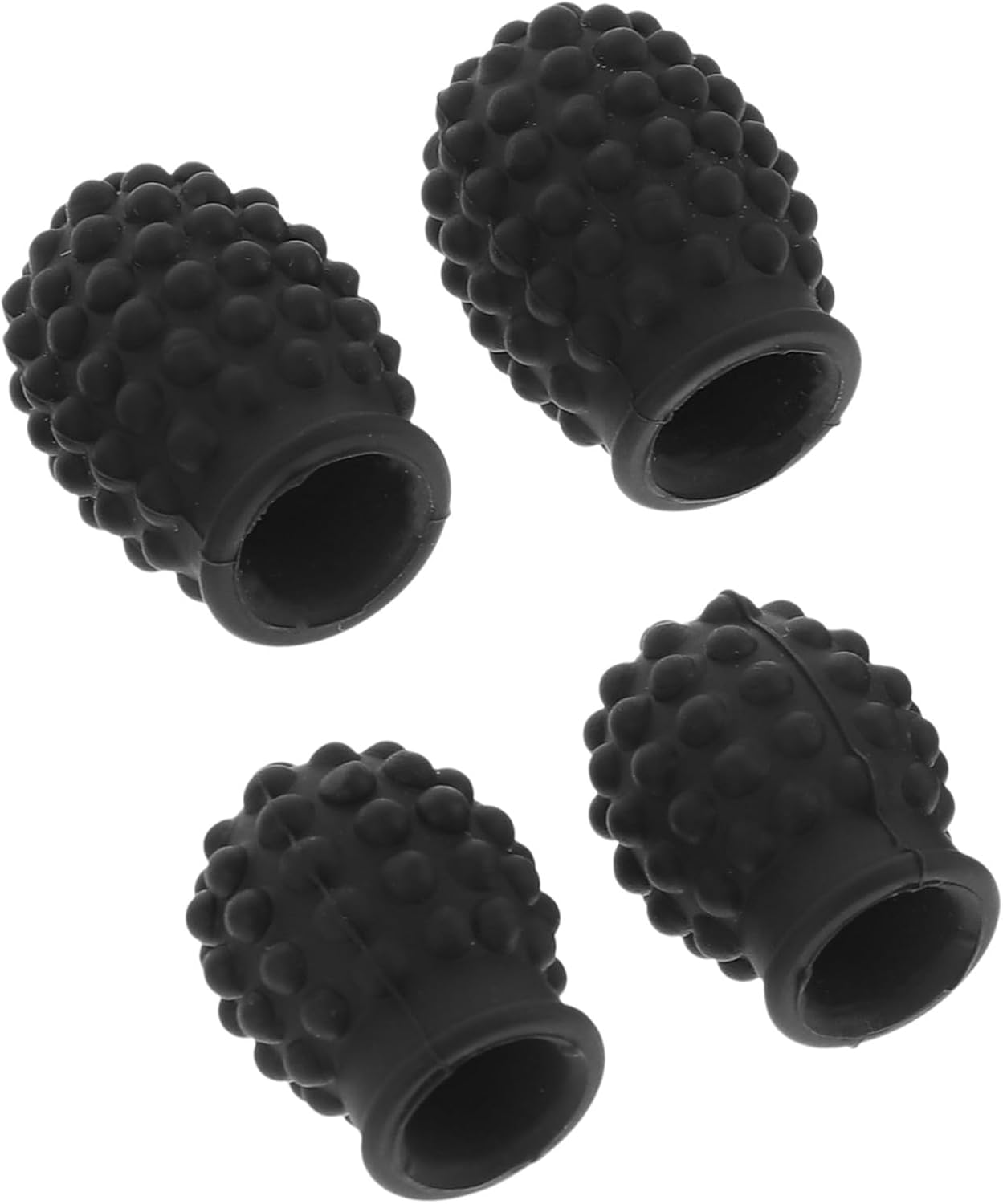 Protector de Silicona para Baquetas 4 Piezas Negro miniatura 1