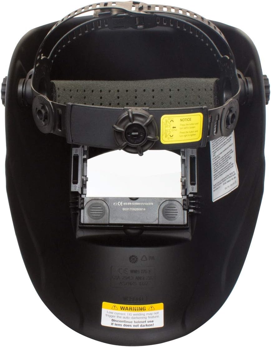 Eastwood Large View Auto Darkening Welding Helmet Mask Adjustable Headband Comfortable - L6700