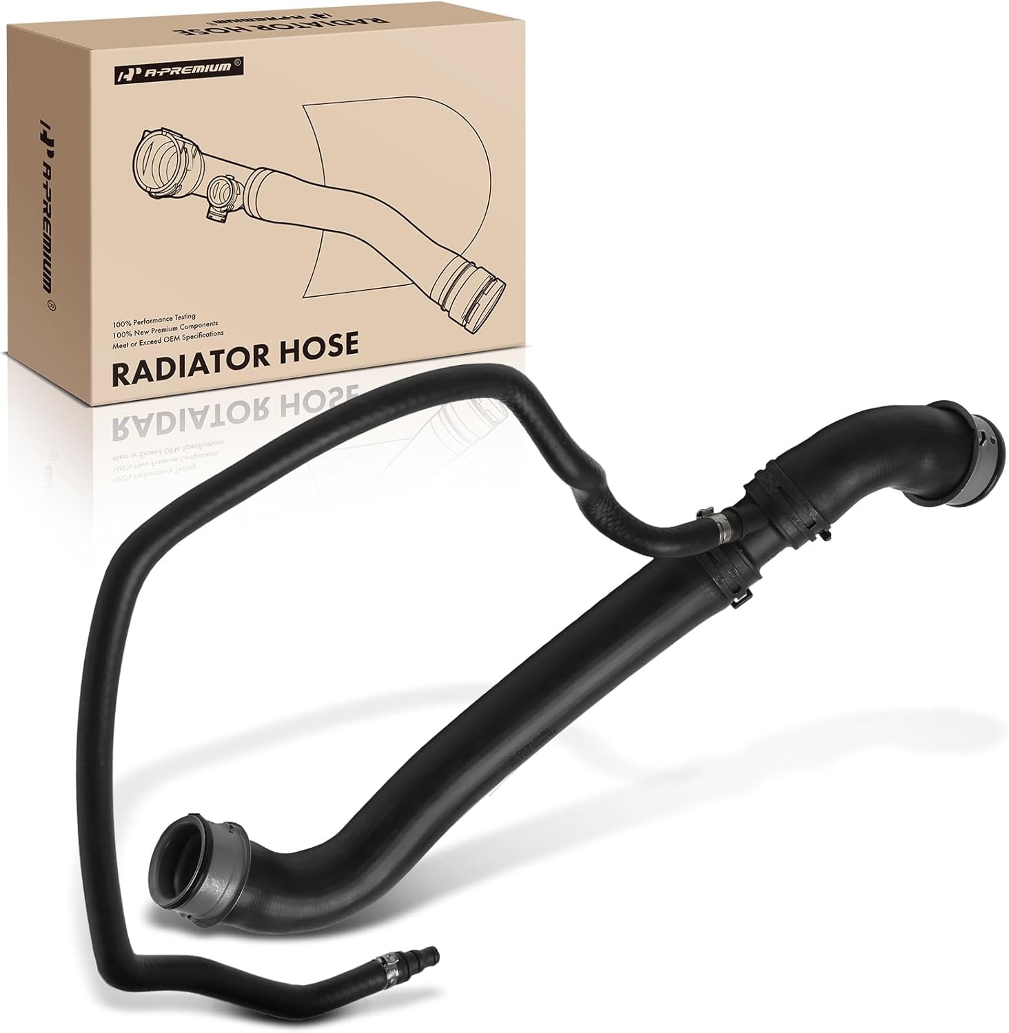 A-Premium Upper Radiator Coolant Hose Compatible with Mercedes-Benz C207 Series E350 2011 3.5L