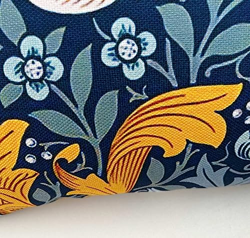 Decopow Set Of 2 William Morris Yellow Leaves Decorative Throw Pillow Cover,Leaves Lumbar Pillow 12X20 Inches Cover,Cover Only #TOP4