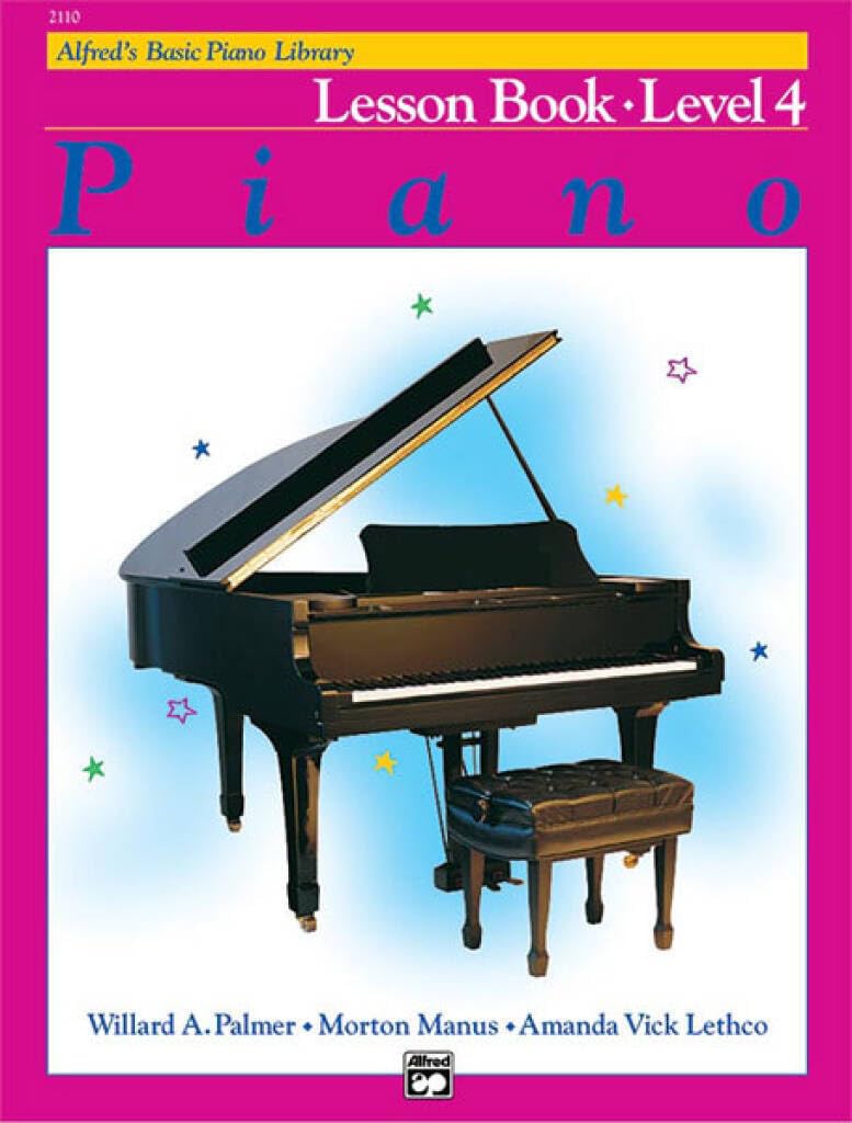 Alfreds Basic Piano Library Lesson 4 by Amanda Vick Lethco PAPERBACK