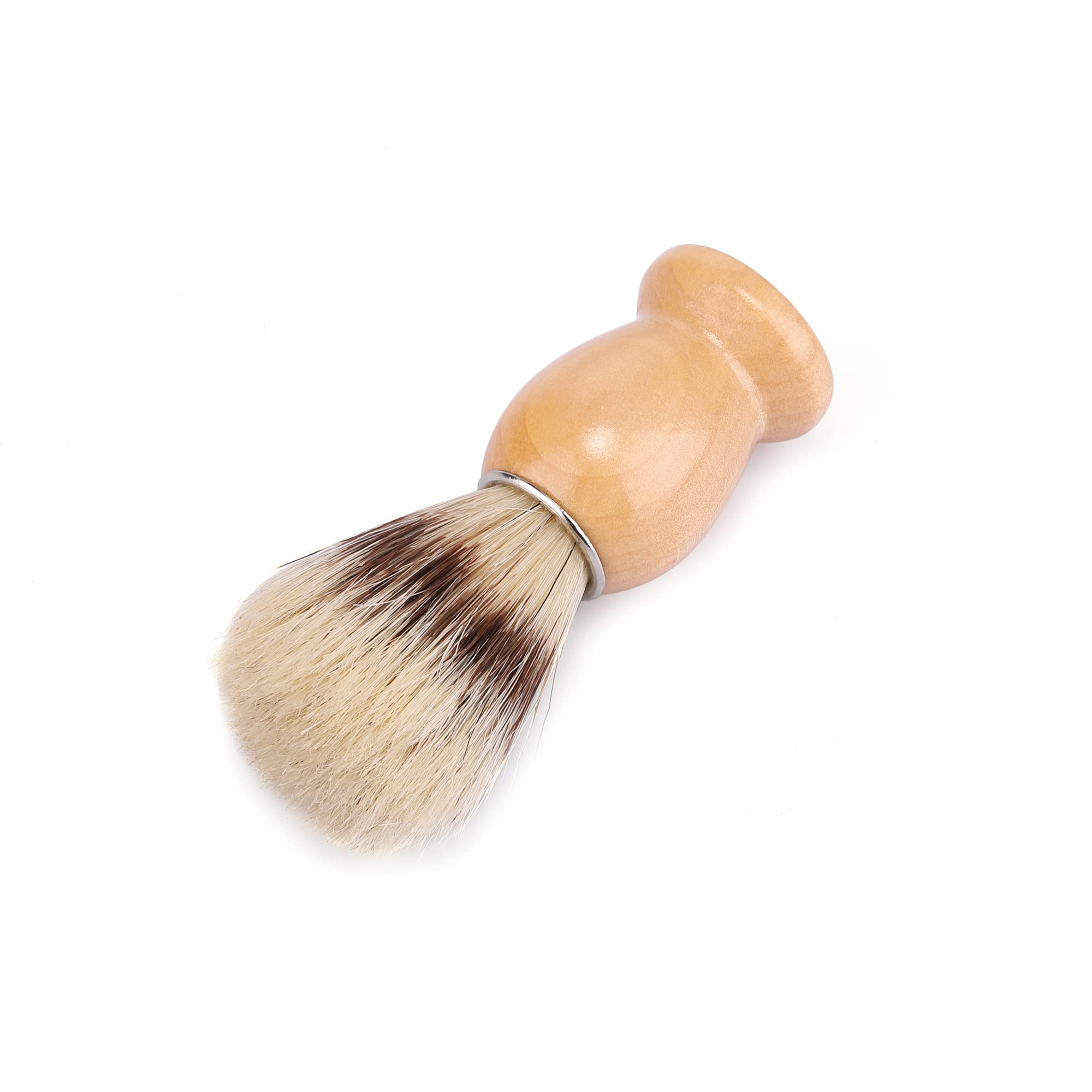 Set di pennelli da barba da uomo, 4 in 1, include sapone da barba da 100 g, pennello da barba in tasso e supporto da barba in acciaio inox e ciotola da barba per marito, papà, compleanno