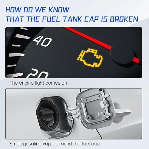 Miniatura 7 de Apeixoto Tapa de gasolina compatible con Dodge Ram 1500 2500 3500 Charger Challenger Dart Durango Journey Nitro Grand Caravan Calibre Dakota Tapa de