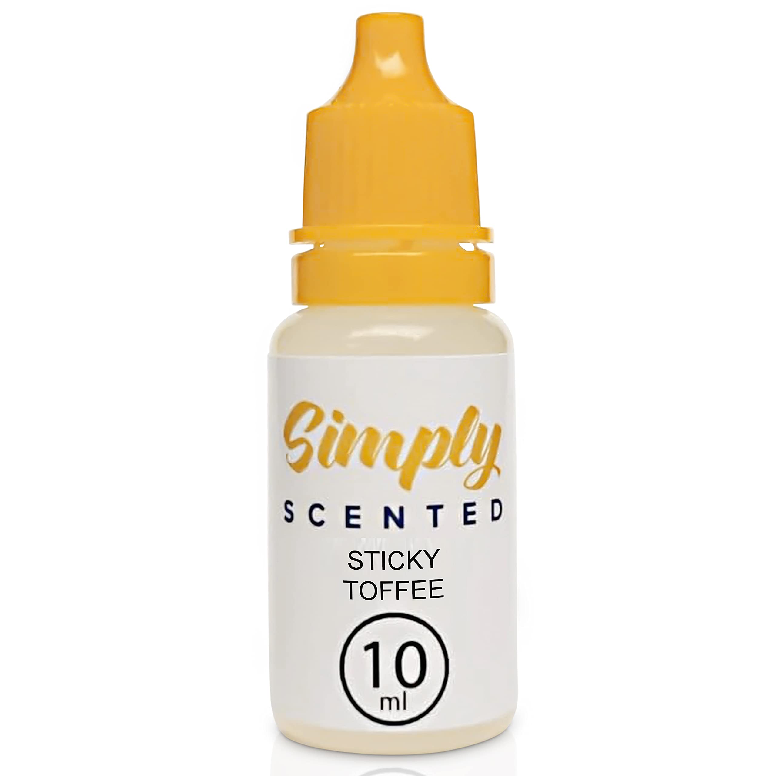 SimplyScented Sticky Toffee Fragrance Oil for Wax Melts, Soaps, Body Lotions - 10ml Candle Making Fragrance Oil for Candles Scents
