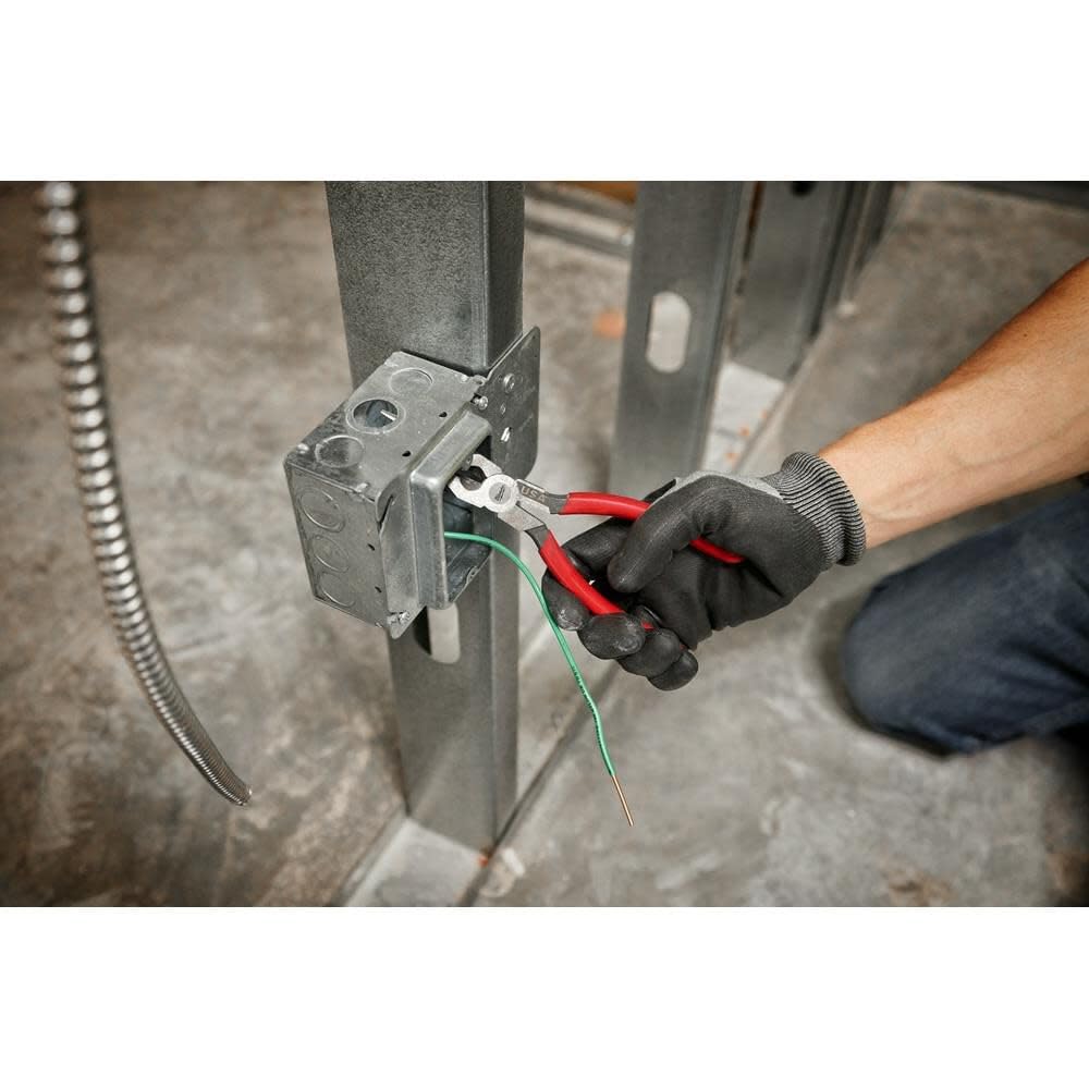 Milwaukee PLIER MT505 - Agarre de nariz larga DIPPD de 20.3 cm