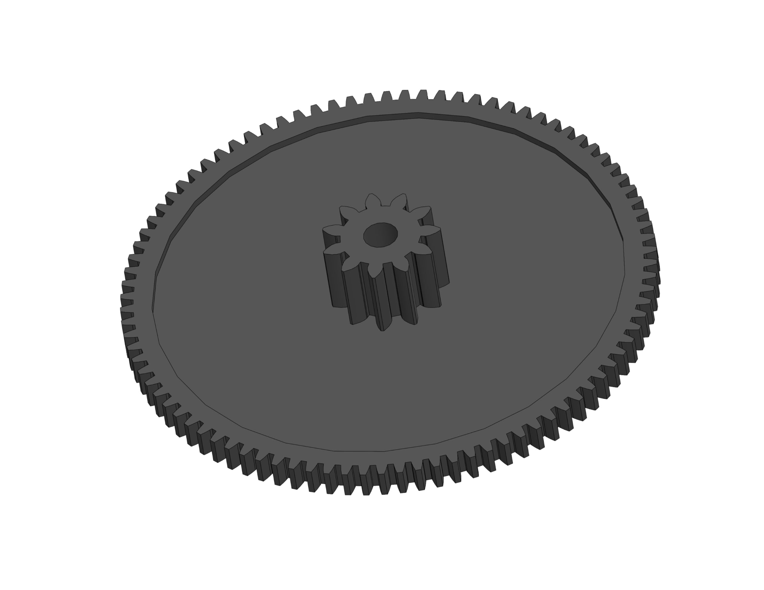 Replacement gear for Sony MDP-650D laserdisc player