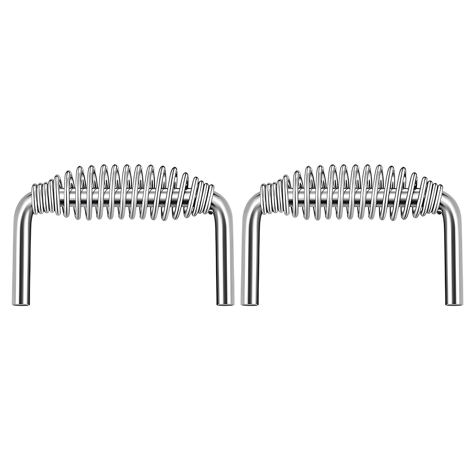 Kaeltsyn Rustproof Stainless Steel Spring Handle for BBQ Grills Replacement Easy to Installation and Weldable Rustless Barbecue Replacement