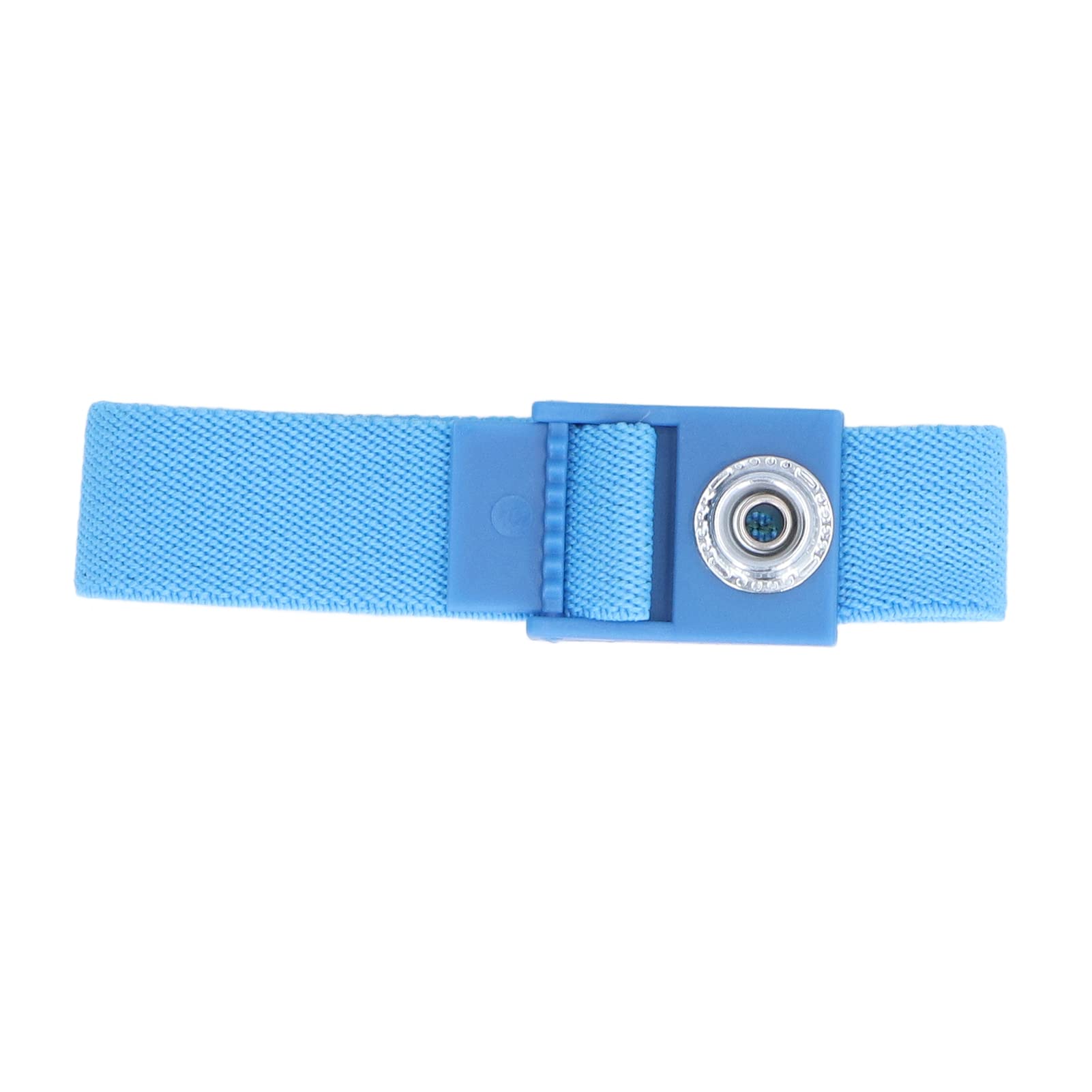 Respicefinem E Static Proof Wrist Strap Reusable Wristband with Grounding Wire Extendable Blue (Blue)