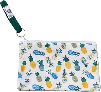Pomchies Stylish Toiletry Bags for Traveling - Small Makeup Bags for Women - Water Resistant Pom Makeup Pouch Bags Travel Organizer for Accessories - Cosmetic Bags