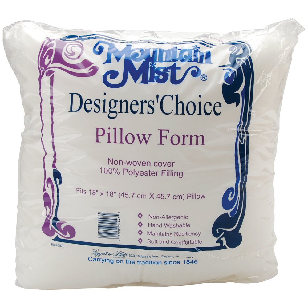 Mountain MistFiber 18 x 18-inch Designer's Choice Pillowforms