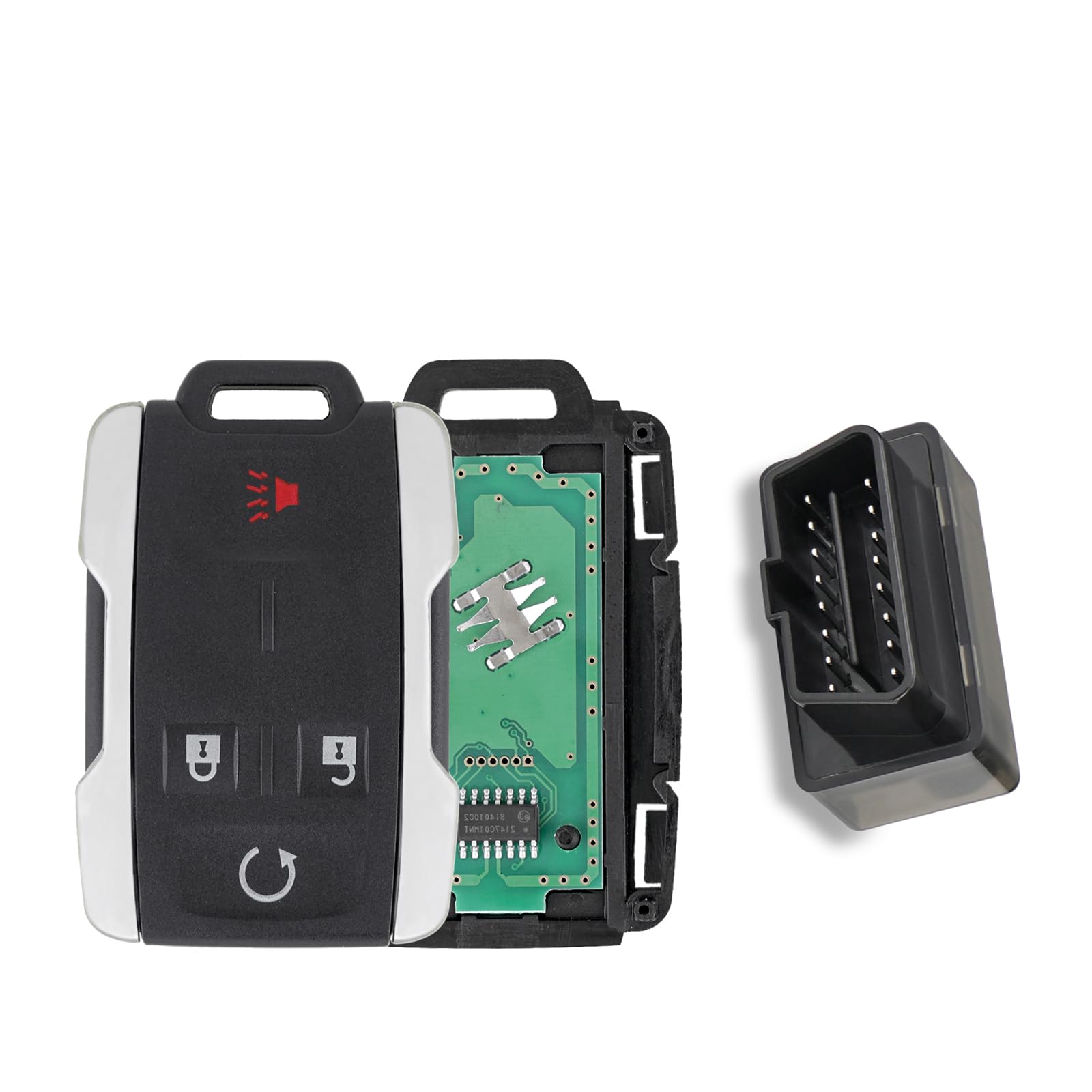 Car Remote Control Key fits for 2016 Chevy Silverado 1500 GMC Sierra Chevrolet Silverado 1500 2500 3500 for Chevrolet Colorado Chevrolet Silverado GMC Canyon Sierra car Key fob M3N-32337100