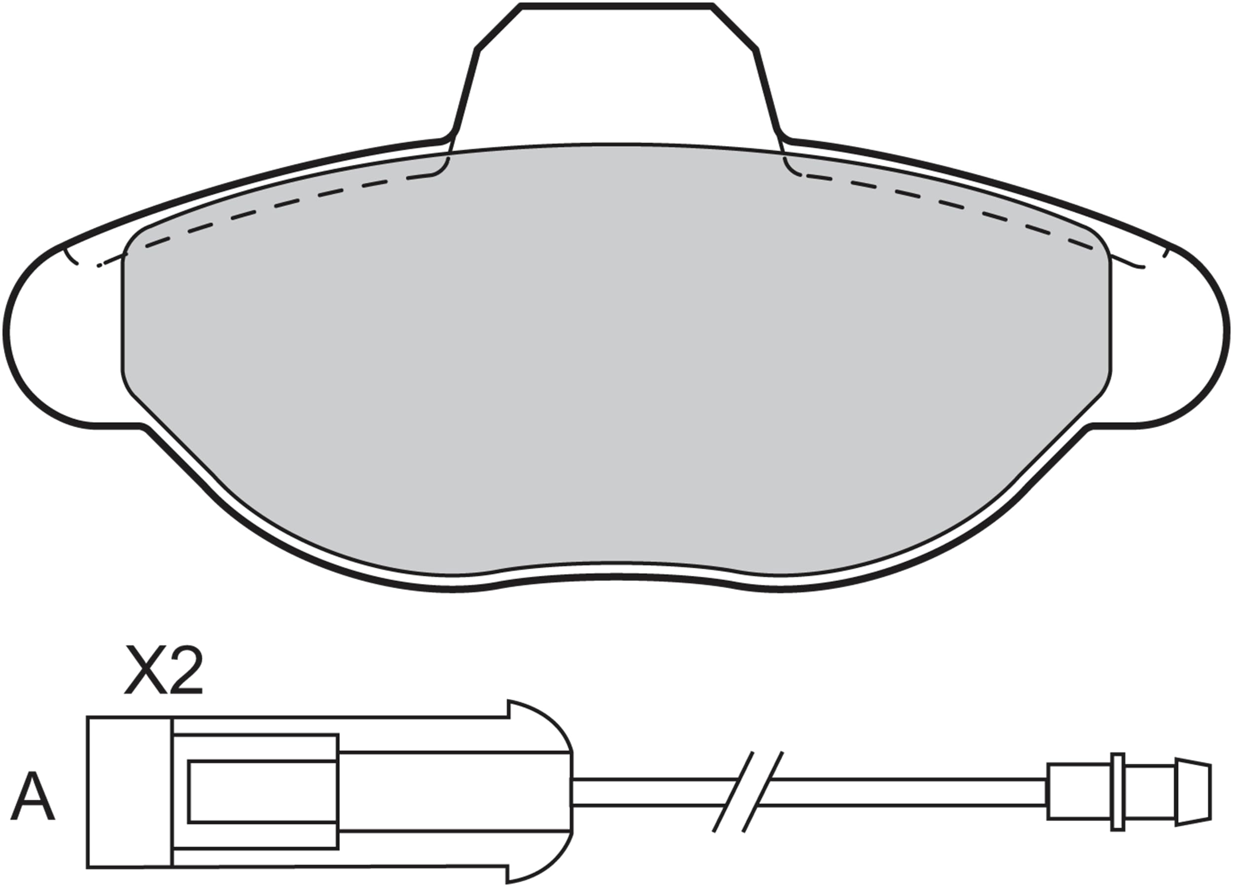 VALEO Kit pastiglie freno, Freno a disco 301130