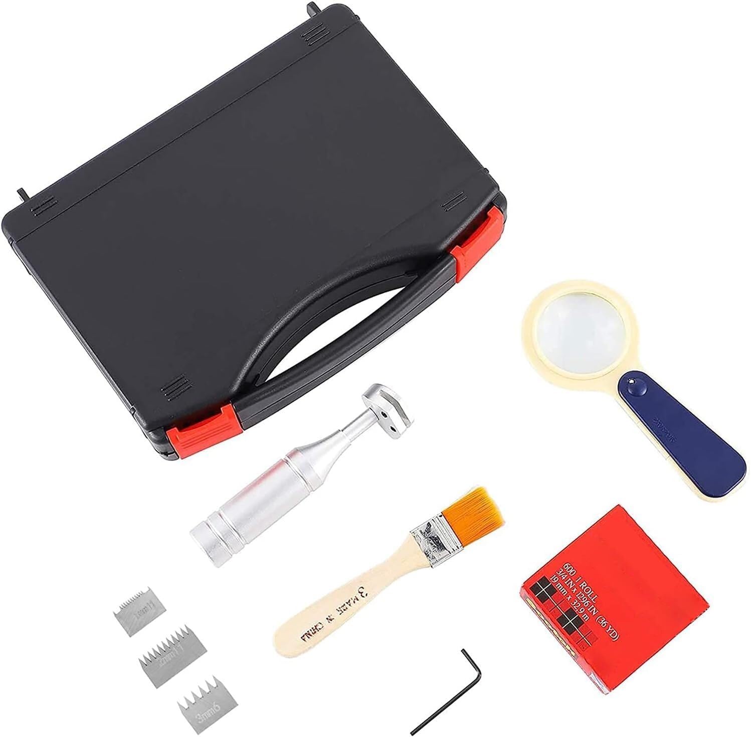Kreuzschnitt-Tester-Kit für Beschichtungen – Umfassende Kreuzschraffur-Haftungsprüfung und Lackfolien-Anreißwerkzeug – langlebig, genau, einfach zu bedienen