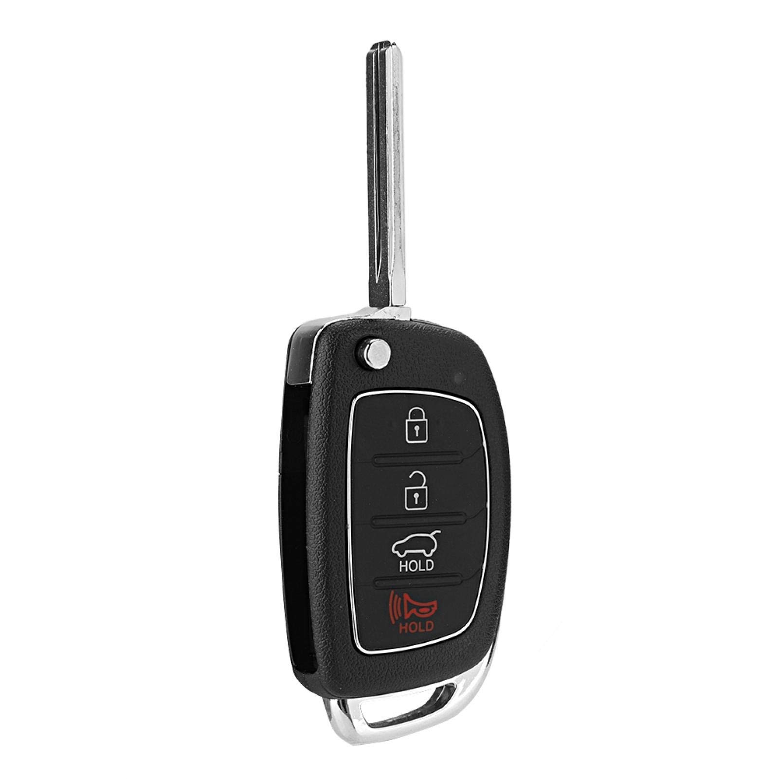 Nuovo Caso FLIP Key FOB, REMOTE a 4 Pulsanti per Santa Fe (IX45) 2013-2014