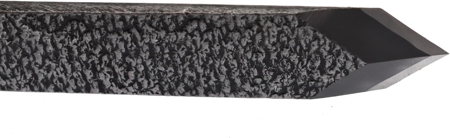 Shirabiki japoński nóż do śledzenia i znakowania ręcznie kuty w kształcie litery V (HRC 63) praworęczny i leworęczny grawerunek rzeźba w drewnie (15 mm)
