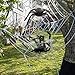 ESSENSON Halloween Decorations - 12 FT Giant Round Spider Web and Fake Large Hairy Spider Props Scary Halloween Yard Door & Outdoor Decor with Super Stretch Cobweb Decorations Party Favors