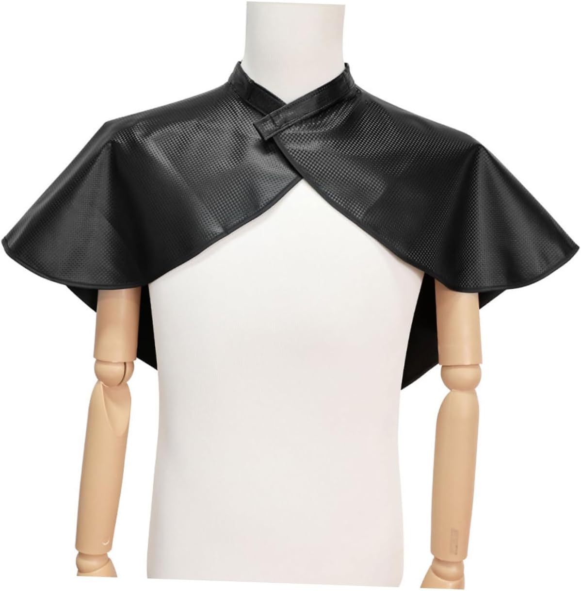 Waterproof Hair Coloring Cape 2pcs Black Salon Barber Apron Haircut Smock for Styling and Dyeing