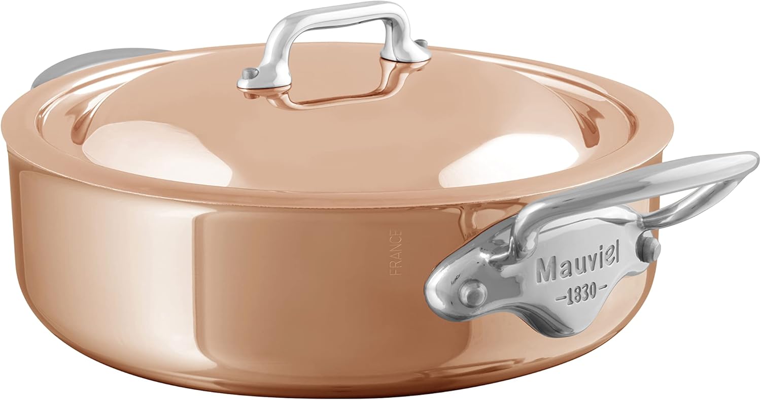 Mauviel M’6S 6Ply Polished Copper & Stainless Steel