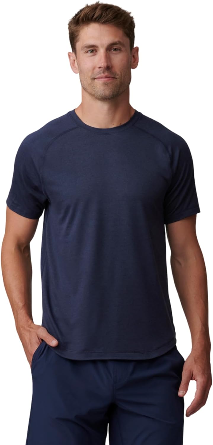 Rhone Atmosphere Tee - Ultra-Soft Everyday Mens Shirts, Lightweight, Moisture-Wicking, Anti-Odor