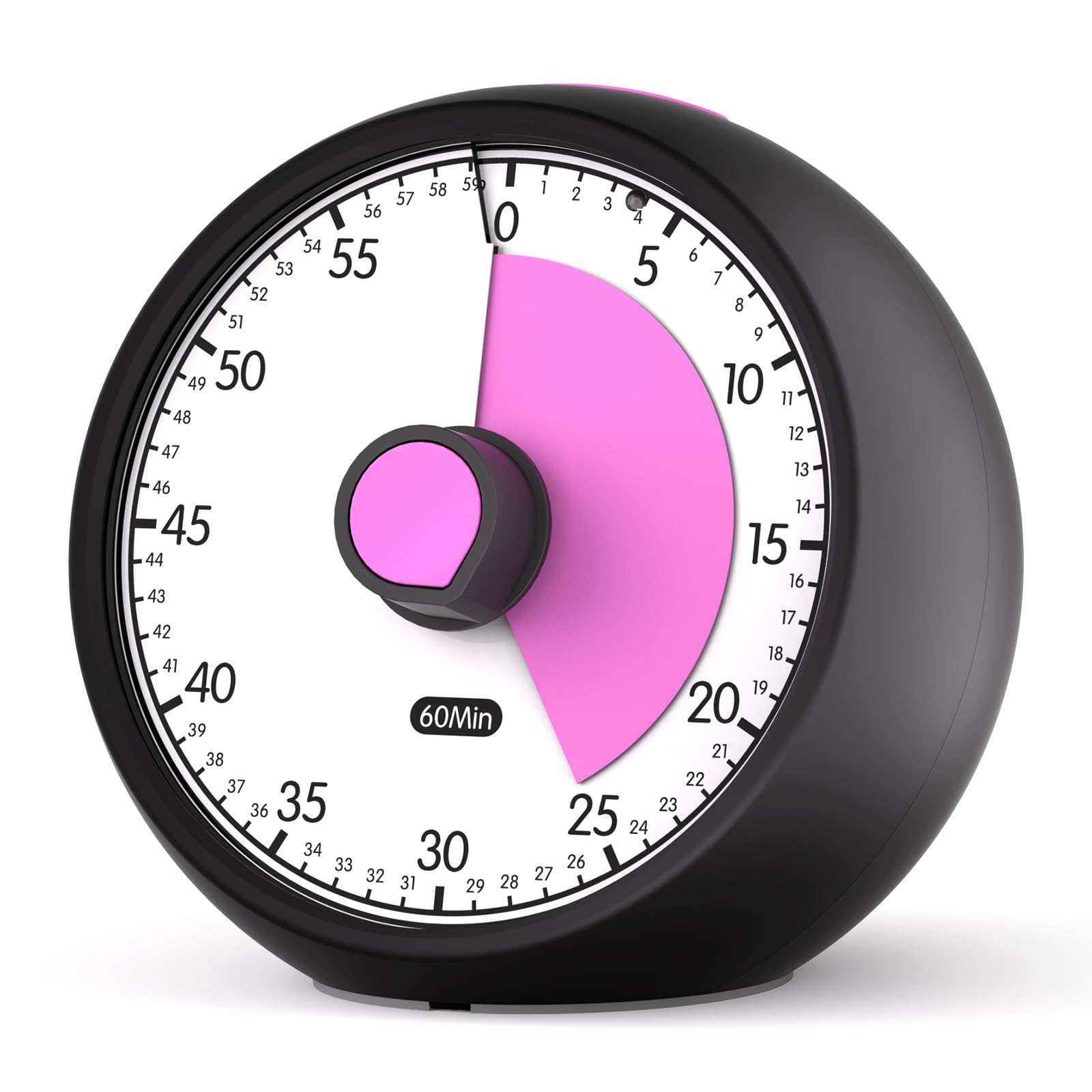 Visual Timer for Kids 60-Minute Countdown Timer with Optional Alarm, Focus Tool for ADHD & Autism, Time Management for Homework, Chores, Office,