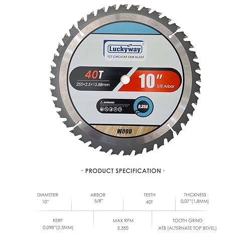 Vista 82 de Luckyway - Hoja de sierra circular