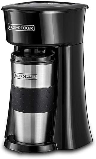 BLACK+DECKER 650W Coffee Maker with Travel Mug