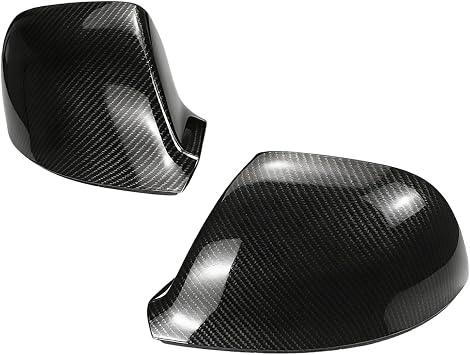 Side Mirror Covers for VW Transporter T5 T5.1 T6 2010-2019 ABS Charcoal