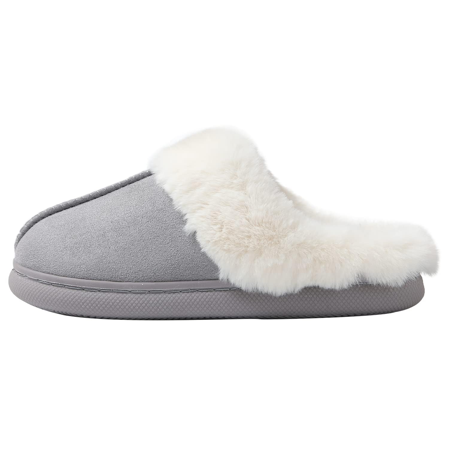 JOMIX Pantofole Donna Invernali Comode Ciabatte Pelose Calde Morbide Scamosciata