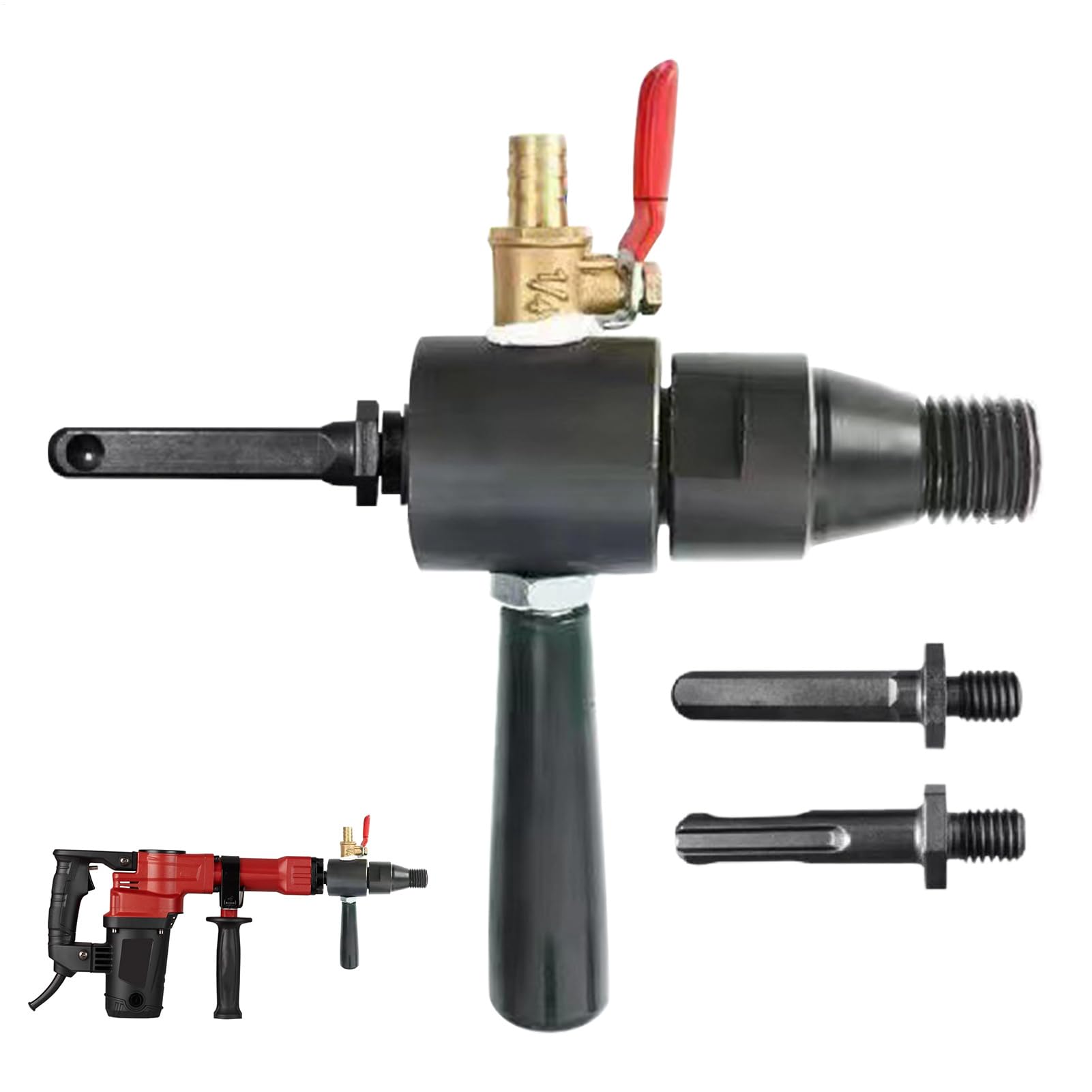 Convertisseur d' d'eau électrique pour marteau perforateur, perceuse électrique, outil de forage d'eau rotatif, outil de forage électrique, appareil d'alimentation en eau économisant