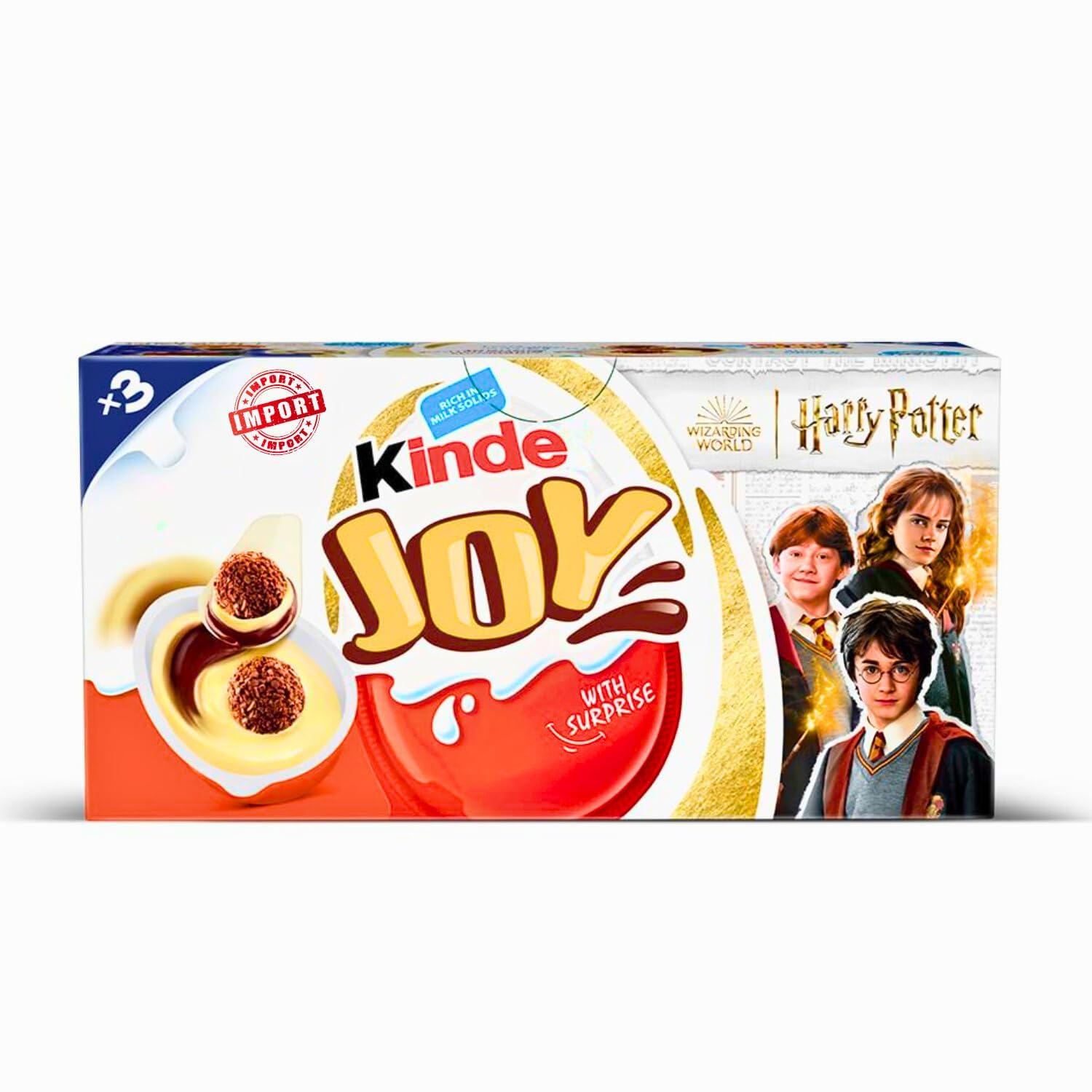 Kinders Joy Harry Potter Limited Edition, Pack of 3, Imported from UAE