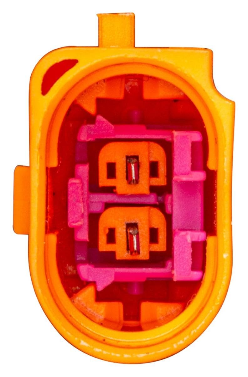 HELLA 6PT 010 376-181 Sensor, temp. gas escape - 2polos - atornillado - Cable: 345mm