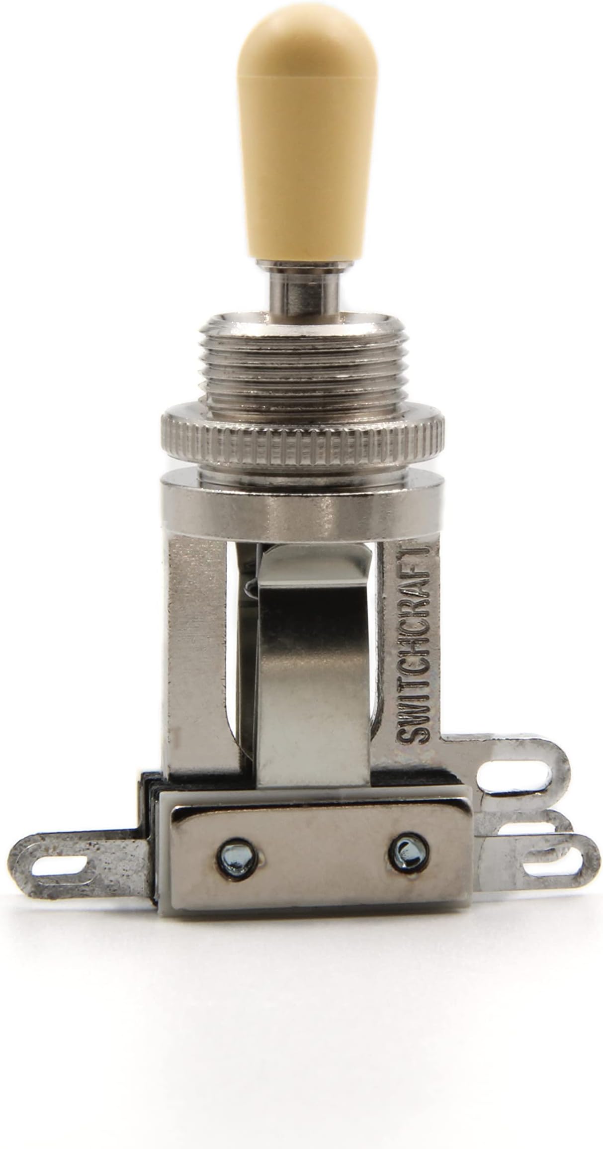 Switchcraft 3-Way Short Toggle Switch w/ Genuine Switchcraft Cream Tip