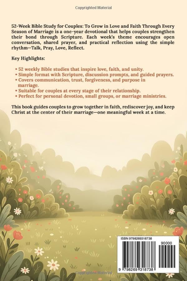 52-Week Bible Study for Couples: To Grow in Love and Faith Through Every Season of Marriage (The 52 Weeks for Couples Devotional Series) - Image 2