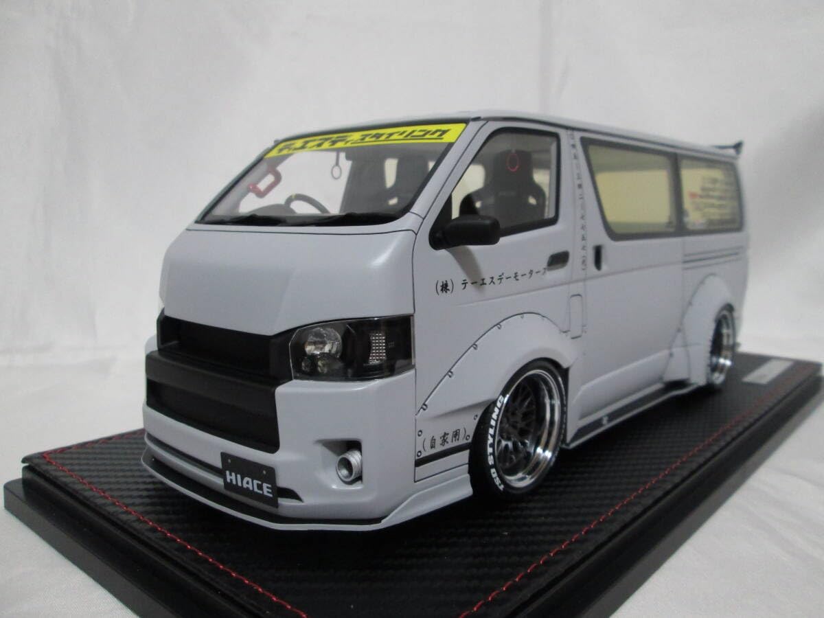 イグニッションモデル1/18 TSDWORKS ハイエース Amazon | イグニッションモデル 1/18 T・S・D WORKS ハイエース