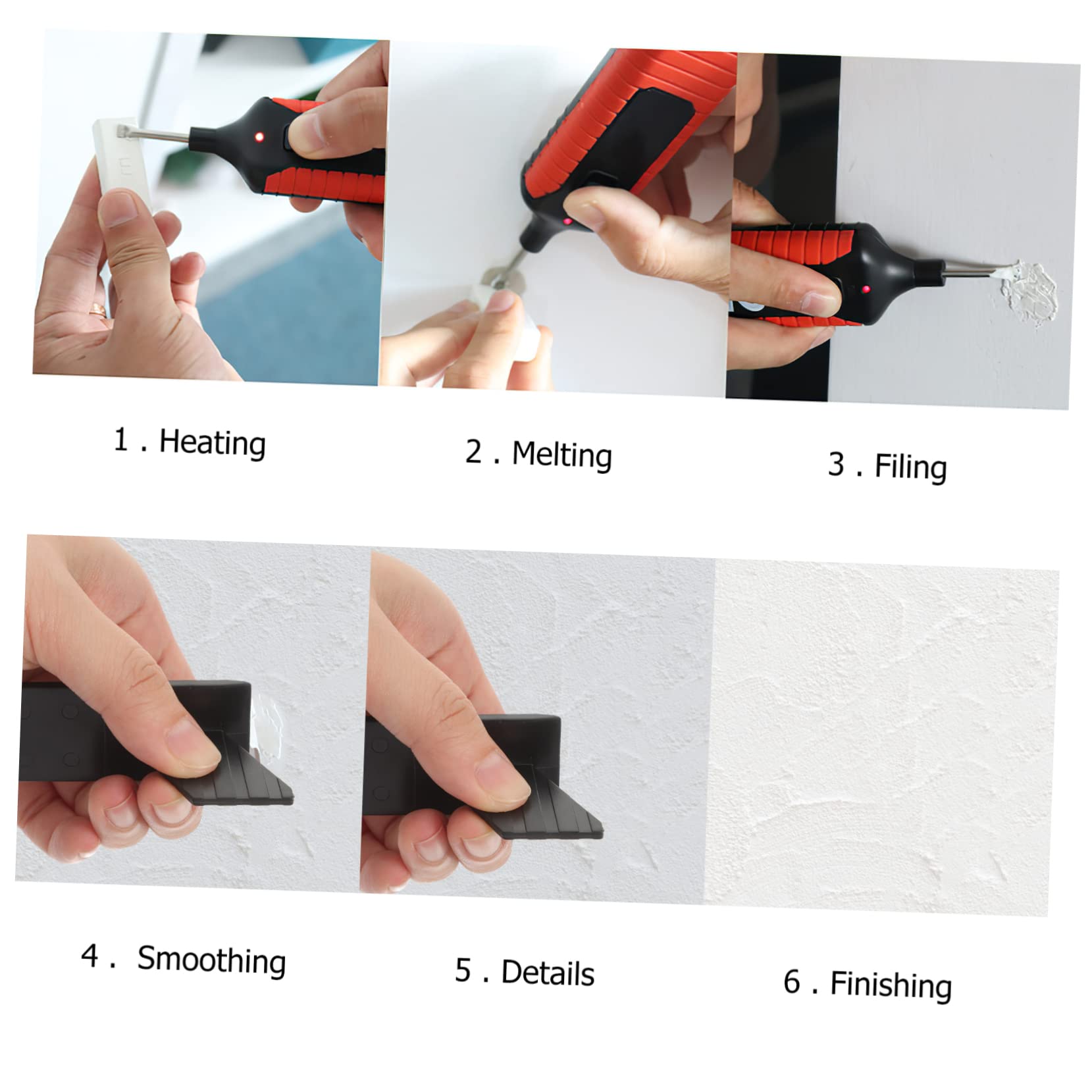 Kit Riparazione Parquet Legno e Laminato 11 Blocchi di Cera per Riparazione Rapida Graffi su Pavimenti e Mobili, Riscaldamento Veloce e Design Accattivante