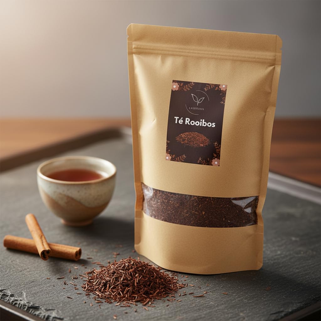 Rooibos (Aspalathus linearis) suszona luzem 1000 g – do naparów ziołowych, 100% naturalna, bez dodatków – La Herbera