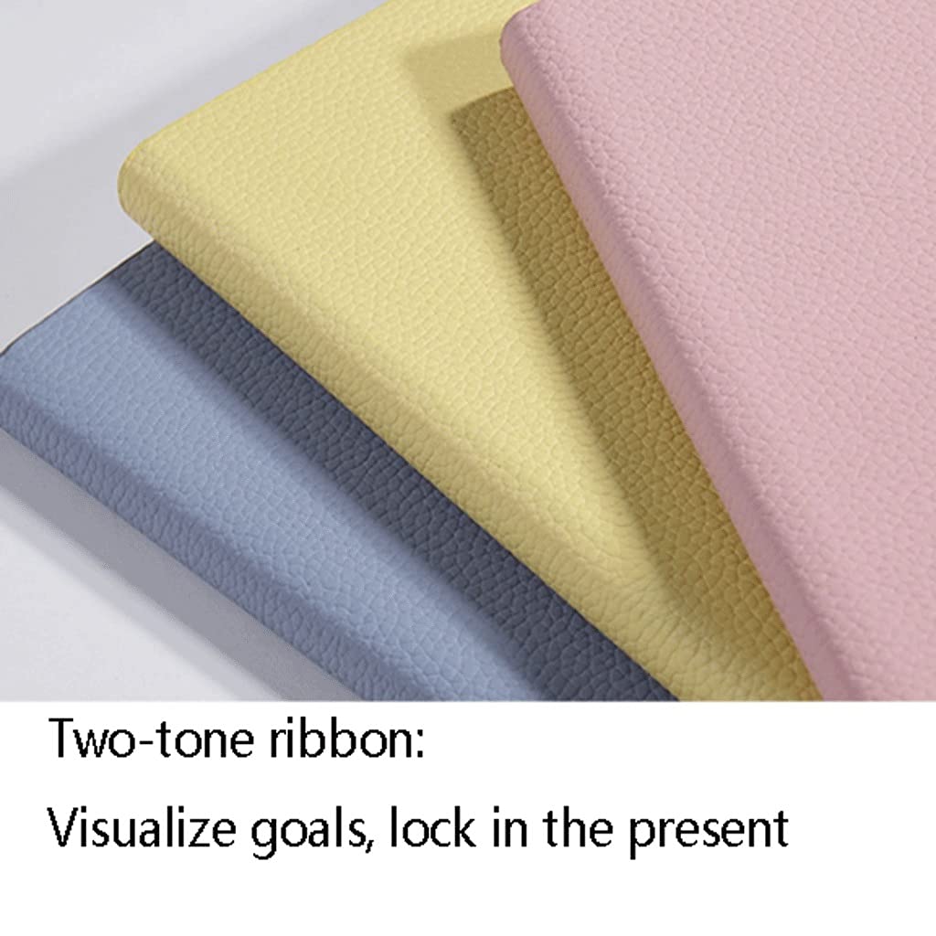 Carnets et journaux Notebook/Journal Exquisite Cuir Diary Bound Small Fresh Cute Cahiers 80 Feuilles / 160 Pages pour Bureau Accueil School Business étudiant en Commerce (Color : Blue)